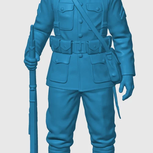 Vista 4 de WW1 American Infantry Soldier 3
