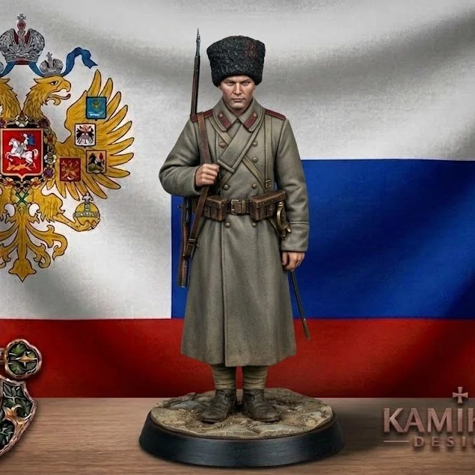Vista 2 de WWI Russian Soldier 6