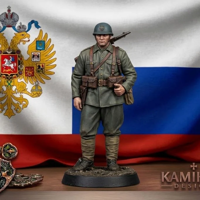 Vista 2 de WWI Russian Soldier 7