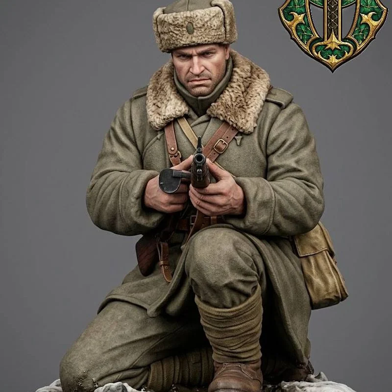 Vista 3 de WWI Russian Soldier 3