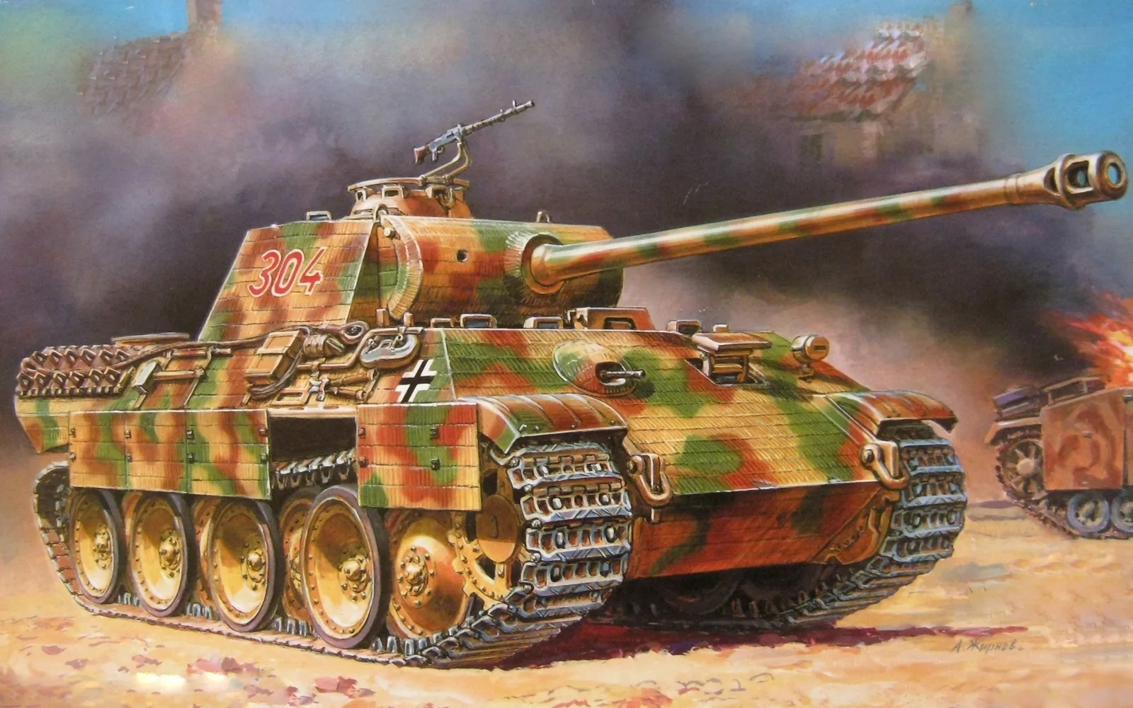 View 13 of Panzer Ausf. A (damaged)