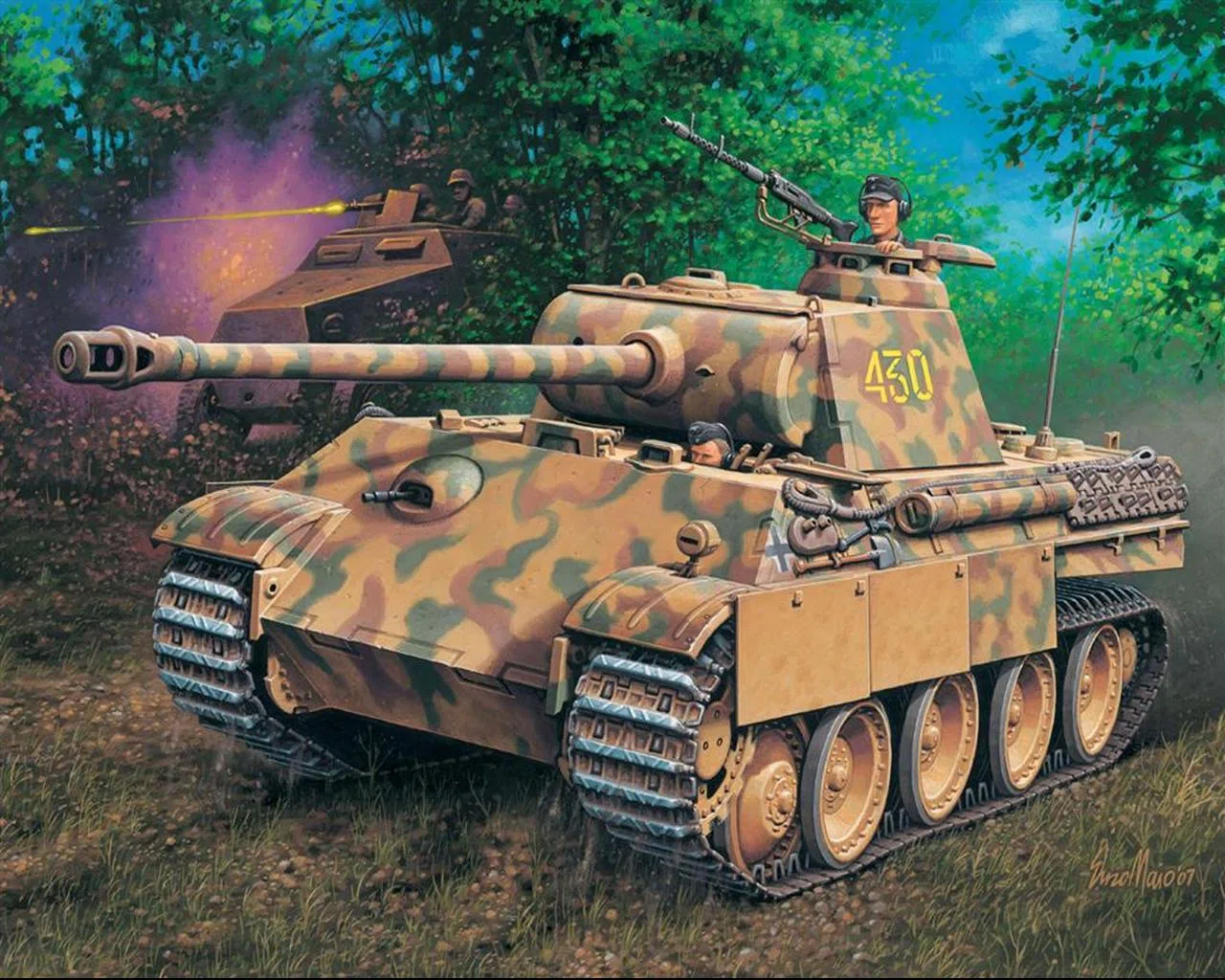 View 12 of Panzer Ausf. A (damaged)