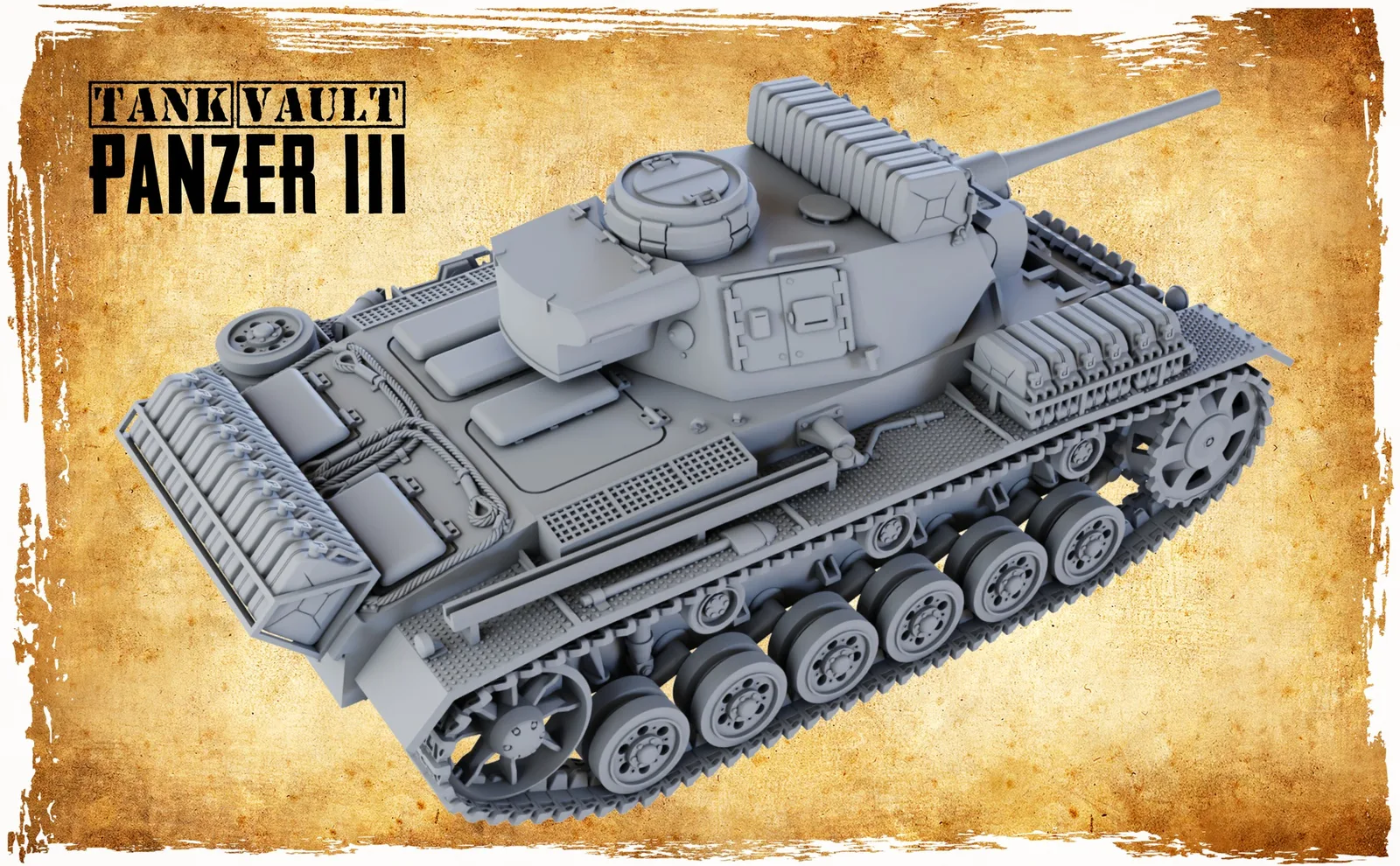 View 2 of Panzer III Ausf. L DAK