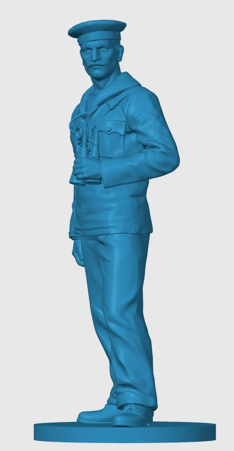 Vista 4 de WWI British Navy Sailor