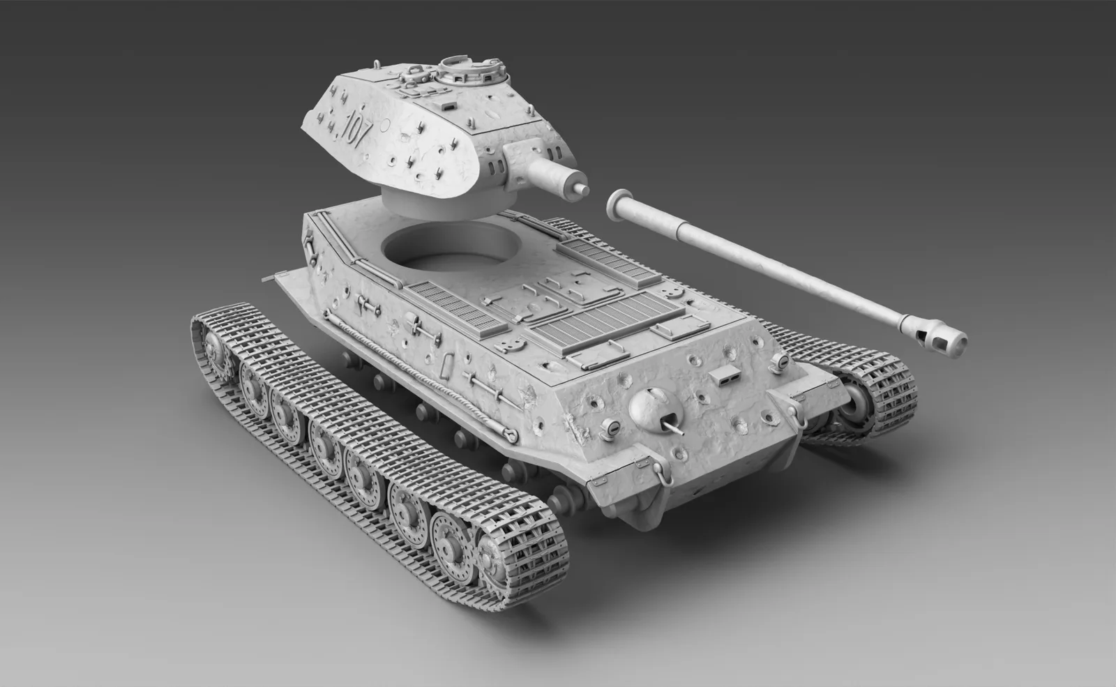 View 3 of VK 45 02 (P) Ausf.B